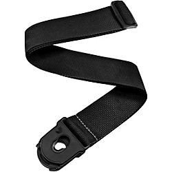 Black D/'Addario Planet Waves 2/" Polypropylene Planet Lock Guitar Strap