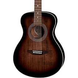 luna left handed acoustic guitar