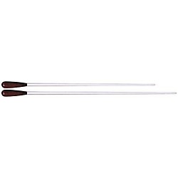 Purpleheart Mollard 16 inch S Series Baton with White Carbon Fibre Shaft and Pear Shaped Handle