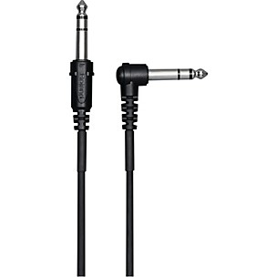 Roland 1/4" TRS to 1/4" TRS Balanced Interconnect Straight to Angle V-drums Trigger Cable