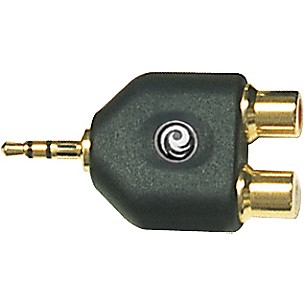 D'Addario Planet Waves 1/8" Stereo Male to Twin RCA Female Adapter