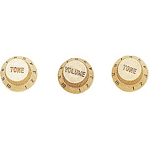 Fender 1 Volume/2 Tone Knobs for Strats -