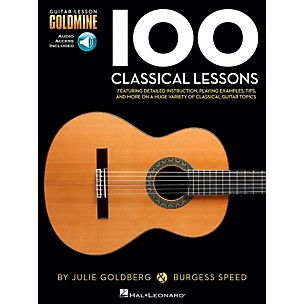 Hal Leonard 100 Classical Lessons - Guitar Lesson Goldmine Series Book/Audio Online