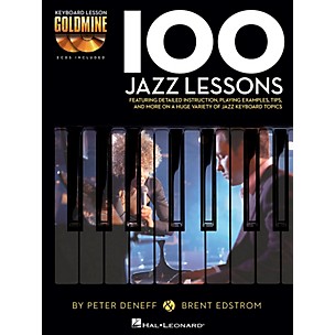 Hal Leonard 100 Jazz Lessons - Keyboard Lesson Goldmine Series (Book/Online Audio)