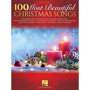 Hal Leonard 100 Most Beautiful Christmas Songs for Easy Piano