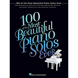 Hal Leonard 100 Of The Most Beautiful Piano Solos Ever for Piano Solo