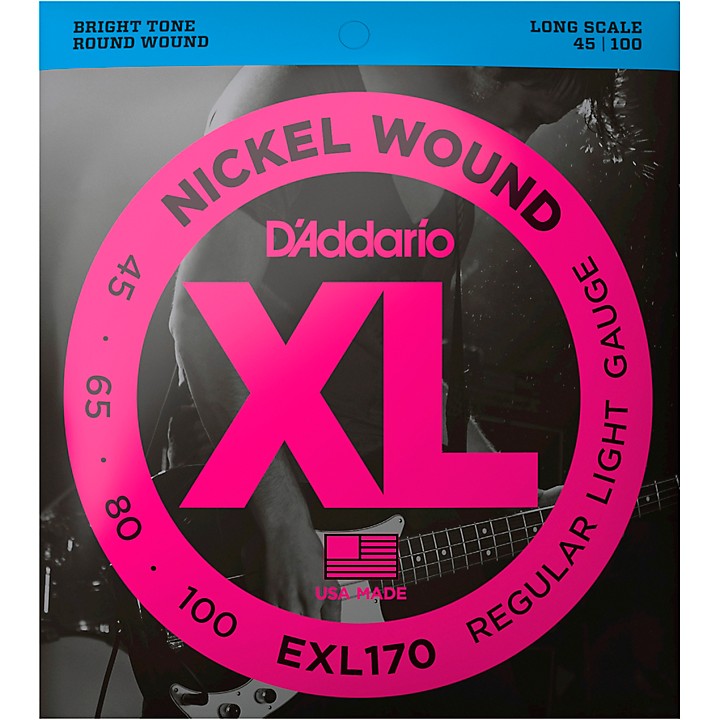 Round wound deals bass strings