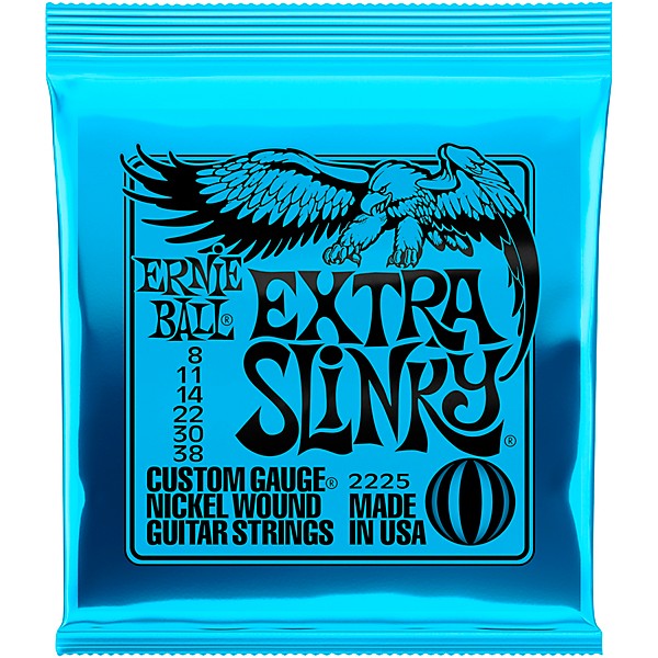 Ernie Ball 2225 Nickel Extra Slinky Electric Guitar Strings Music & Arts