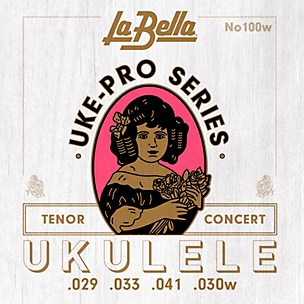 LaBella 100W Uke-Pro Series Tenor/Concert Ukulele Strings