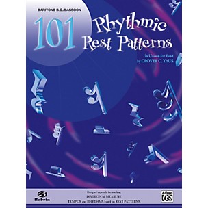 Alfred 101 Rhythmic Rest Patterns Baritone B.C. & Bassoon