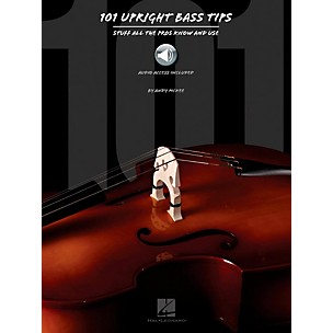 Hal Leonard 101 Upright Bass Tips - Stuff All The Pros Know and Use Book w/ Online Audio