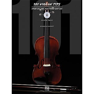 Hal Leonard 101 Violin Tips - Stuff All The Pros Know And Use Book/CD