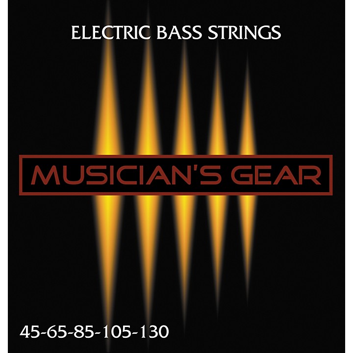 Musician s Gear Electric 5 String Nickel Plated Steel Bass Strings