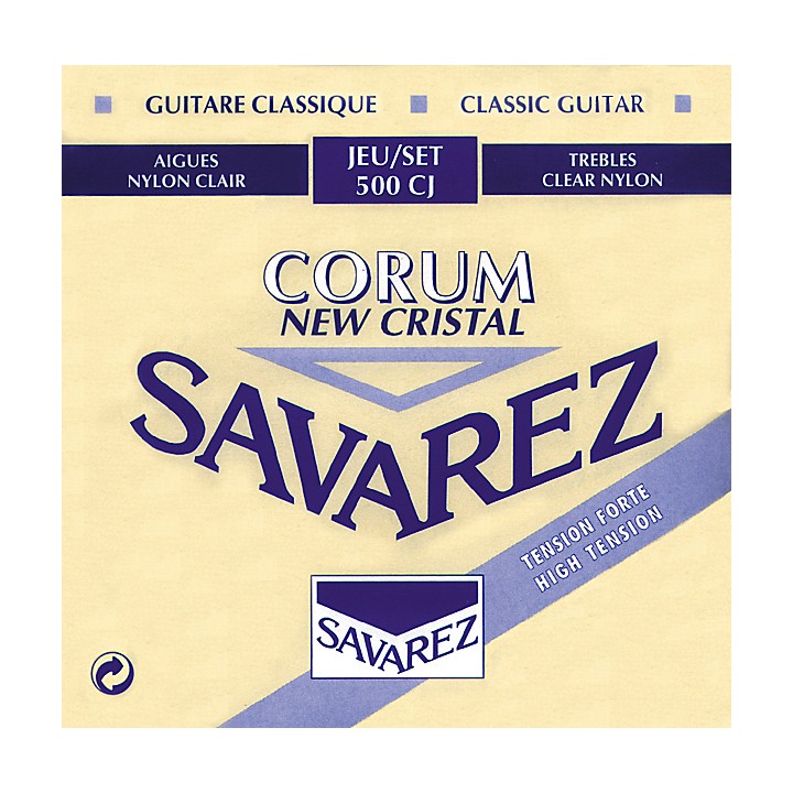 Savarez Corum New Cristal 500CJ High Tension Strings Music Arts