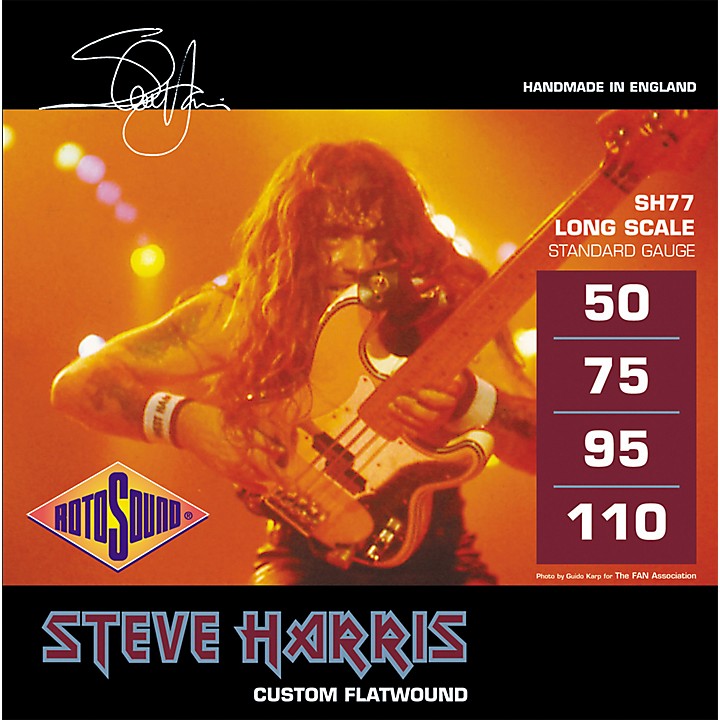 Rotosound Rotosound SH77 Steve Harris Signature Flat Wound Bass Strings