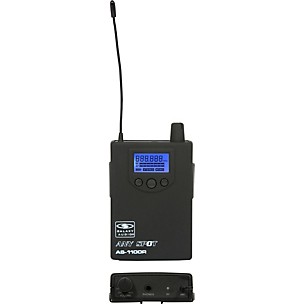 Galaxy Audio 1100 Series Wireless In-Ear Monitor Receiver Frequency With EB10 Earbuds