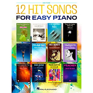 Hal Leonard 12 Hit Songs for Easy Piano