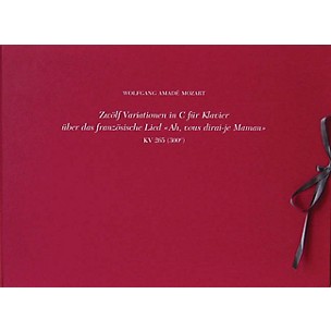 G. Henle Verlag 12 Variations on Ah Vous Dirai-je Maman (Twinkle, Twinkle Little Star) K265 (300e) Henle Facs Hardcover