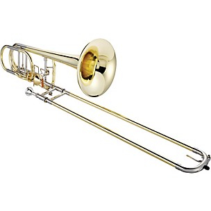 XO 1240L-T Professional Series Bass Trombone with Thru-Flo Valves