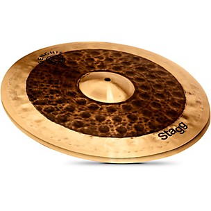 Stagg 14" Genghis Duo Series Dual Medium Hi-Hats