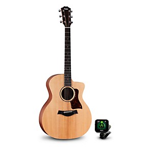 Taylor 14ce Grand Auditorium Acoustic-Electric Guitar & Tuner