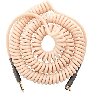 MXR 15' GLO Coil Instrument Cable Straight to Angle