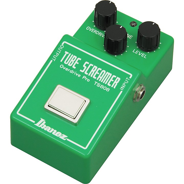 Ibanez TS808 Vintage Tube Screamer Reissue Overdrive Pedal | Music