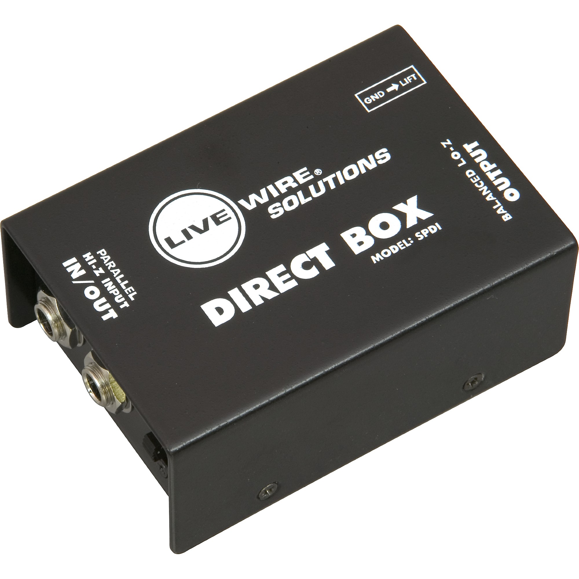 Livewire SPDI Passive Direct Box With Attenuation Pad