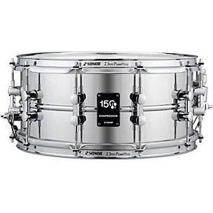 Sonor 150th Anniversary Edition 14x6.5" Kompressor Steel Snare Drum