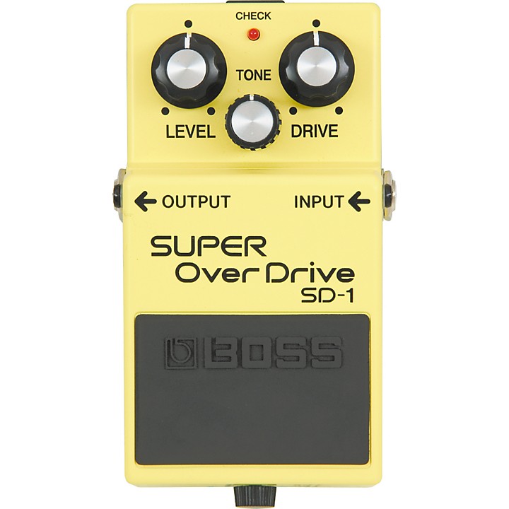 BOSS BOSS SUPER OverDrive SD-1 Pedal