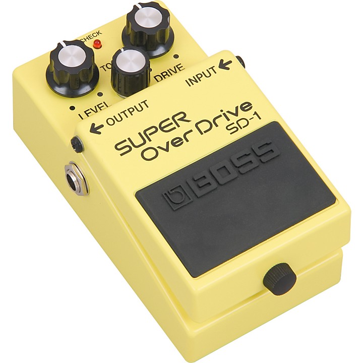 BOSS SUPER OverDrive SD-1 Pedal | Music & Arts
