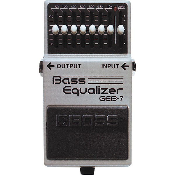 Boss GEB7 Bass Equalizer Pedal Music & Arts