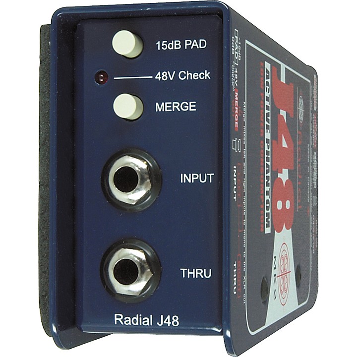 Radial Engineering Radial Engineering J48 Phantom Powered Active Direct Box