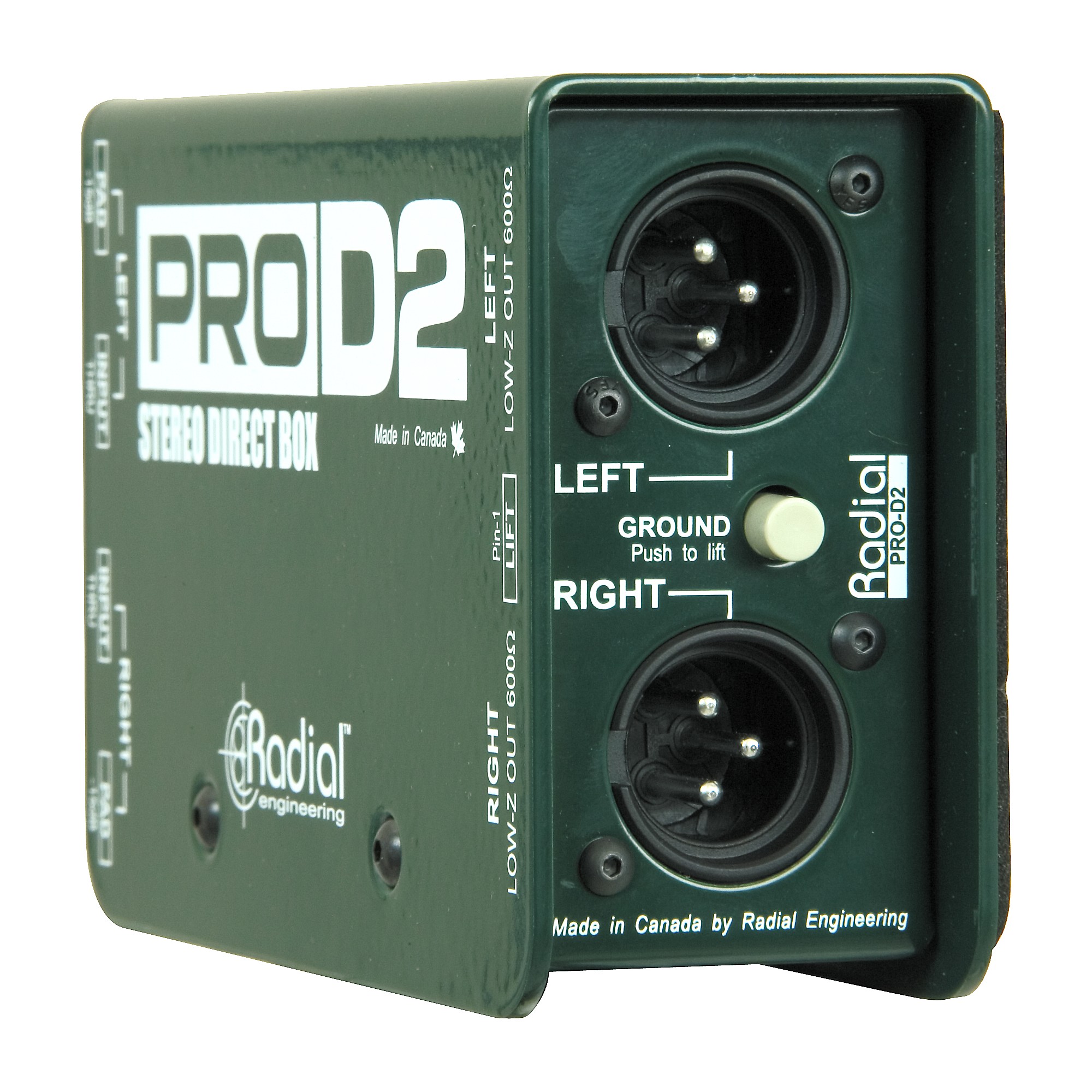 Radial PRO D2 Radial ProD2 Stereo Direct Box Di box