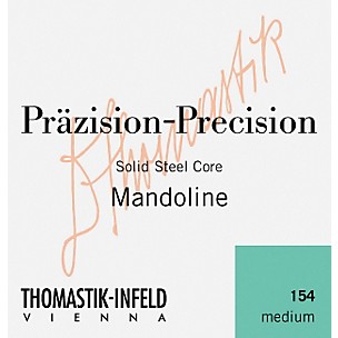 Thomastik 154 Tin-Plated Steel Flatwound Medium Mandolin Strings