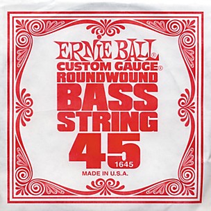 Ernie Ball 1645 Single Bass Guitar String