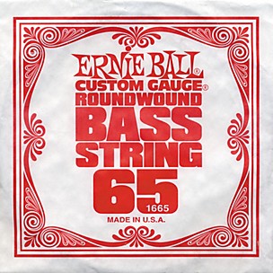 Ernie Ball 1665 Single Bass Guitar String