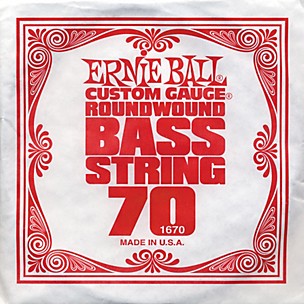 Ernie Ball 1670 Single Bass Guitar String