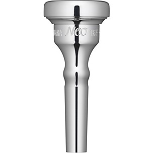 Yamaha 16F Neo Series Middle Shank Cornet Mouthpiece in Silver