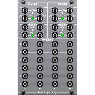Behringer 173 Quad Gate/Multiples Eurorack Module