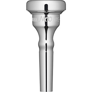 Yamaha 17E Neo Series Middle Shank Cornet Mouthpiece in Silver