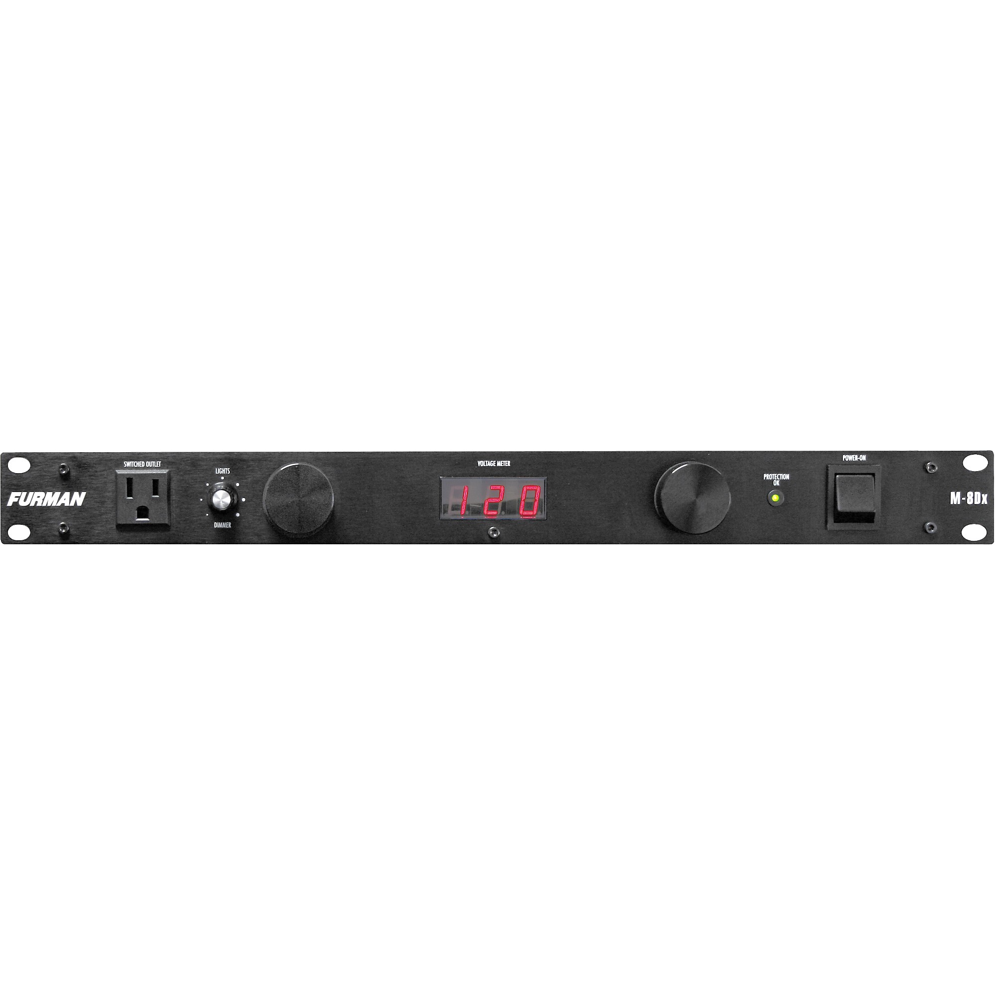 Furman M-8DX Power Conditioner With Lights and Meter | Music & Arts