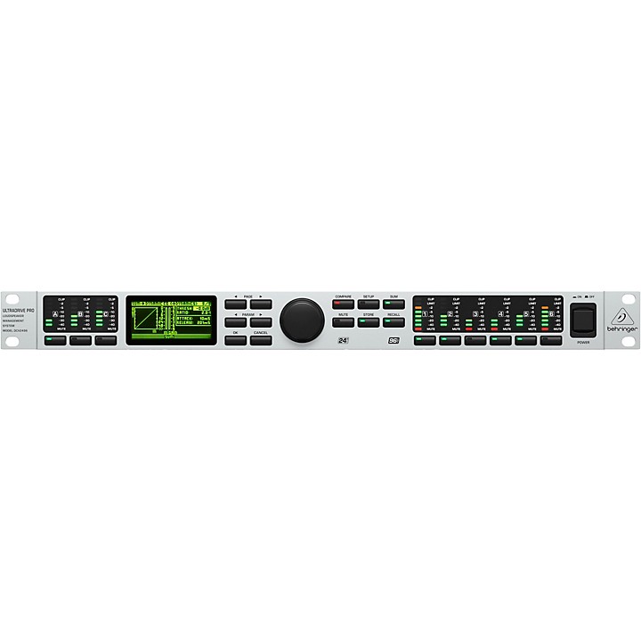 BEHRINGER ULTRA-DRIVE PRO 2496 中古 Behringer DCX2496 Ultra-Drive Loudspeaker Management System