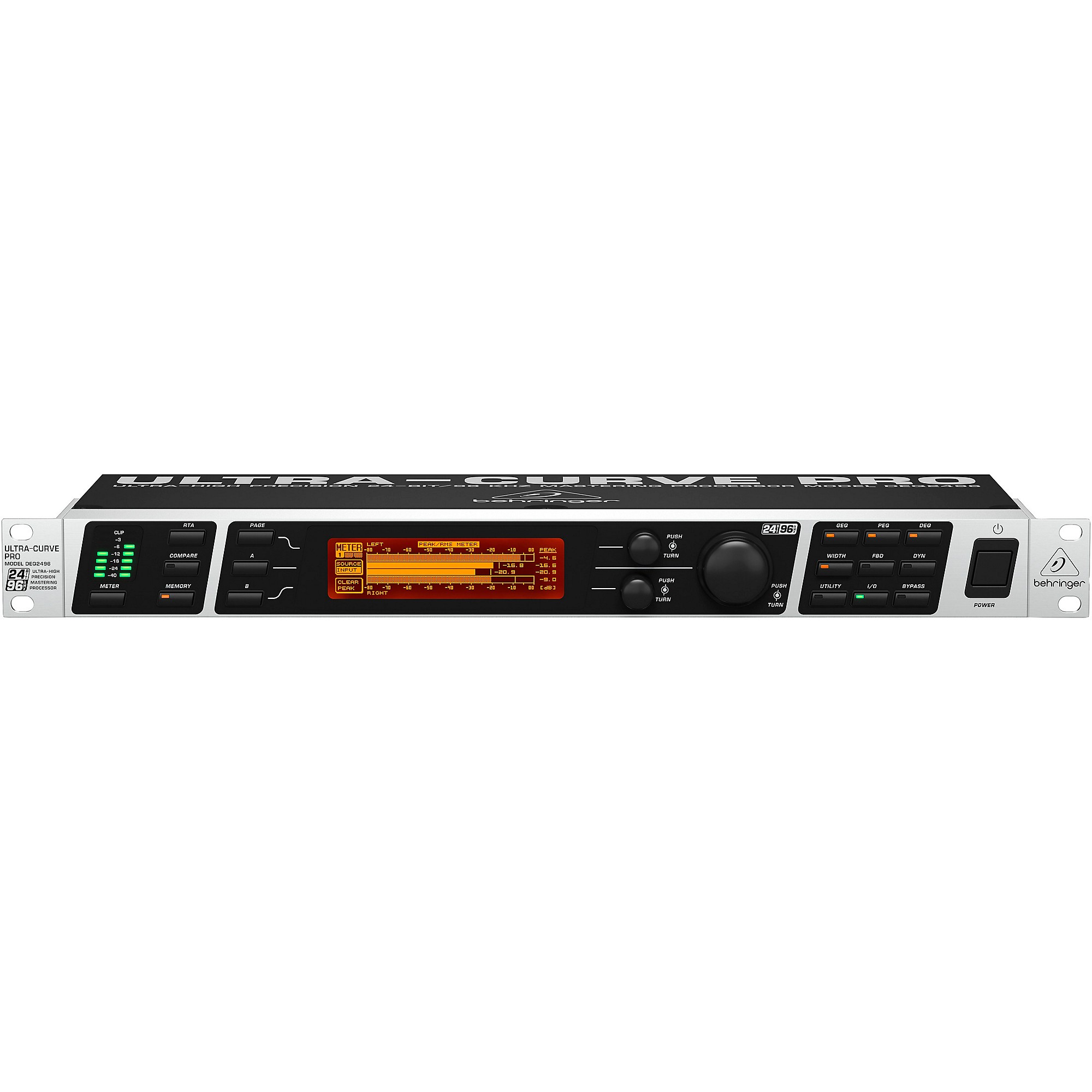 その他 Behringer DEQ2496 Behringer ULTRACURVE PRO DEQ2496 2-Channel Equalizer and