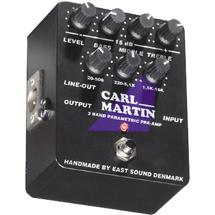 Carl Martin Carl Martin 3-Band Parametric EQ/Pre-amp