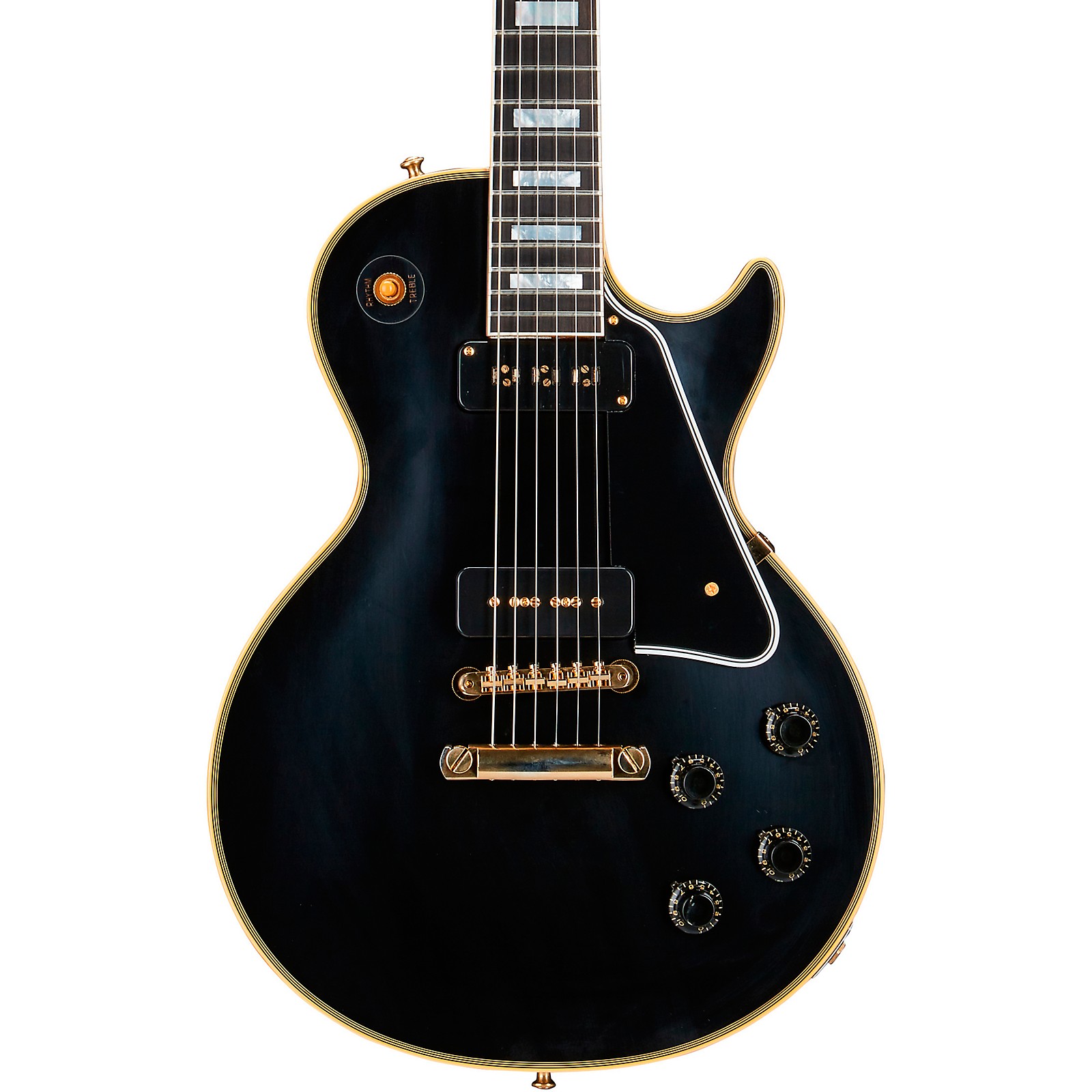 Gibson Custom Gibson Custom 1954 Les Paul Custom Staple Pickup Reissue VOS  Electric Guitar