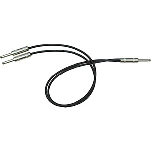 Rapco Horizon 1Ph-2Ph 1/4"-1/4" Y Cable