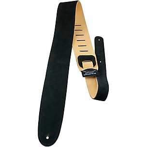 Perri's 2-1/2" Suede Leather Guitar Strap