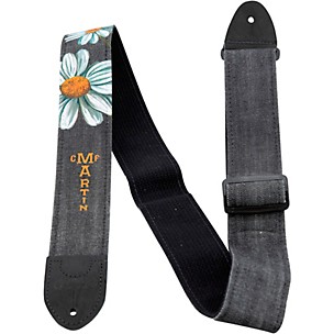 Martin 2" Daisy Denim Guitar Strap