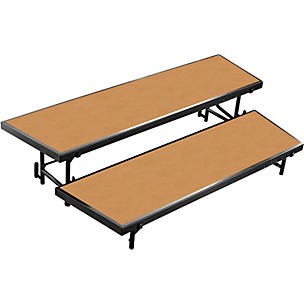 National Public Seating 2 Level Tapered Standing Choral Riser